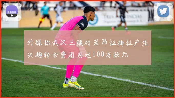 外媒称武汉三镇对若昂拉梅拉产生兴趣转会费用或达100万欧元
